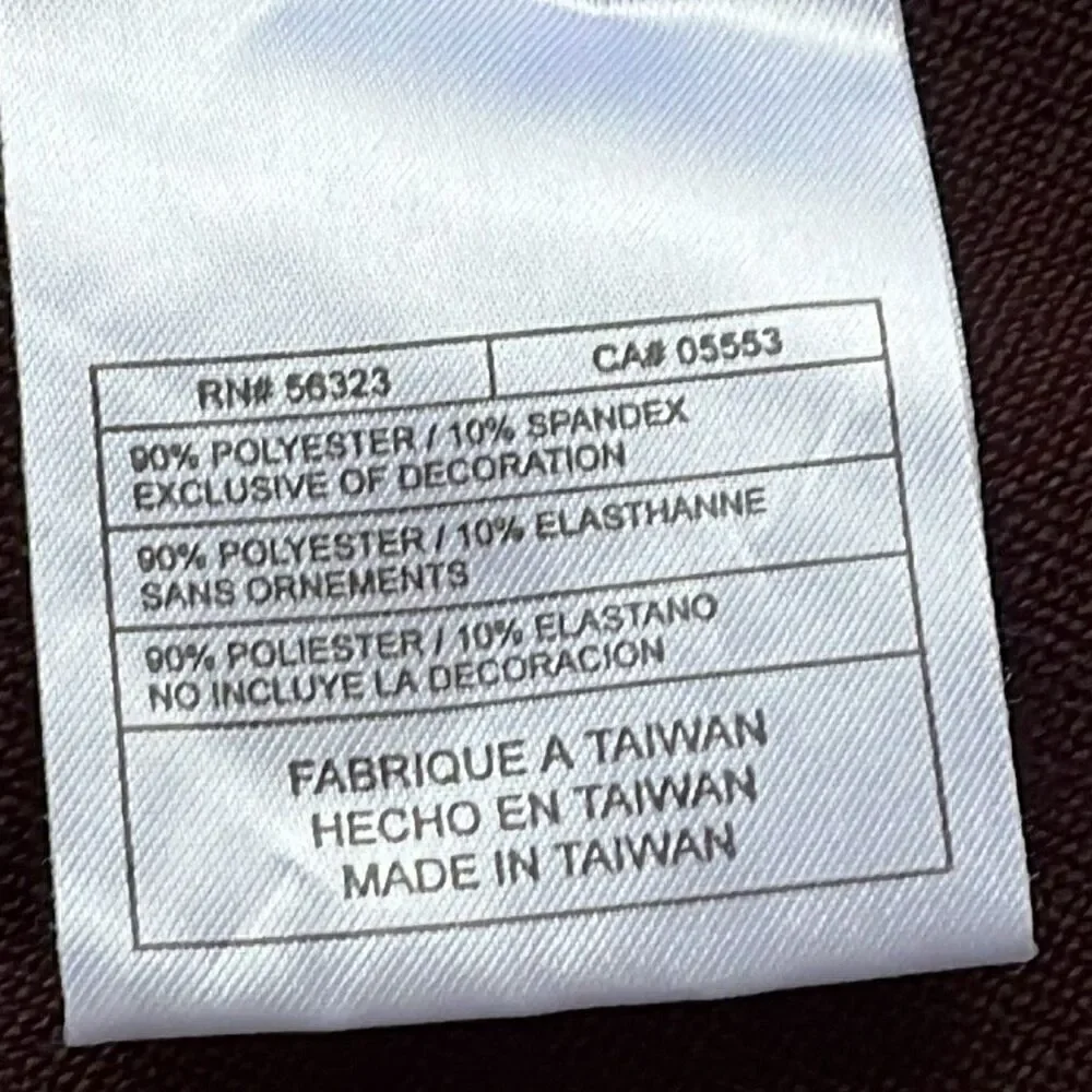 Nike FIT Dry Black Poly/Spandex Pants Large